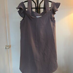 Bluenotes Ruffle Strap Blouse – Size Medium